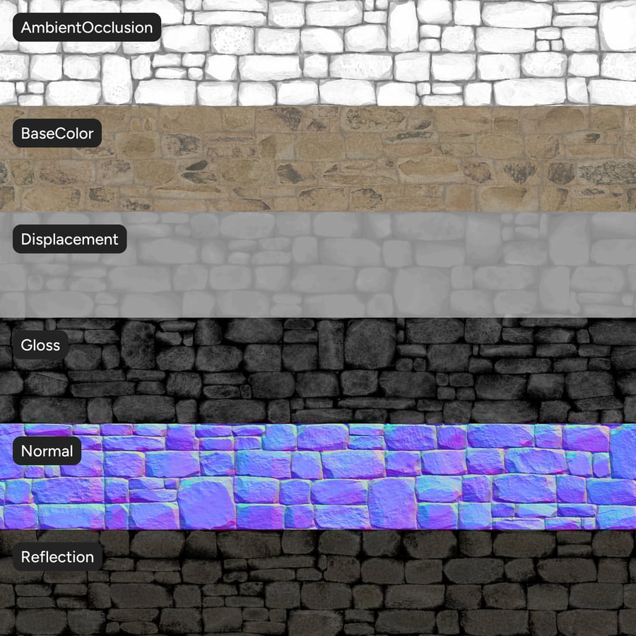 Textura de parede de pedra solta, bege