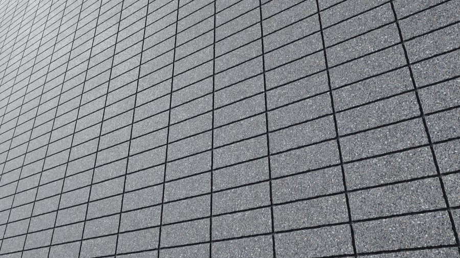 Block Stacked Bond Brick Texture, Grey