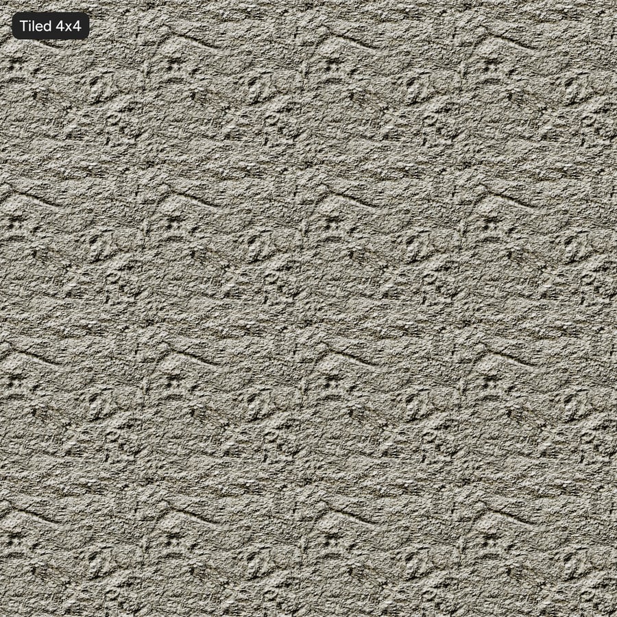 Fractured Limestone Cliff Face Texture, Warm Grey