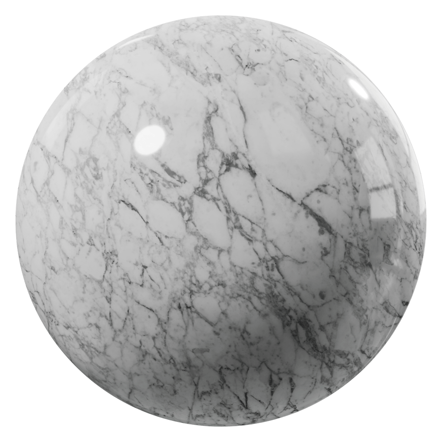 Polished Marble Stone Texture, Arctic Vein