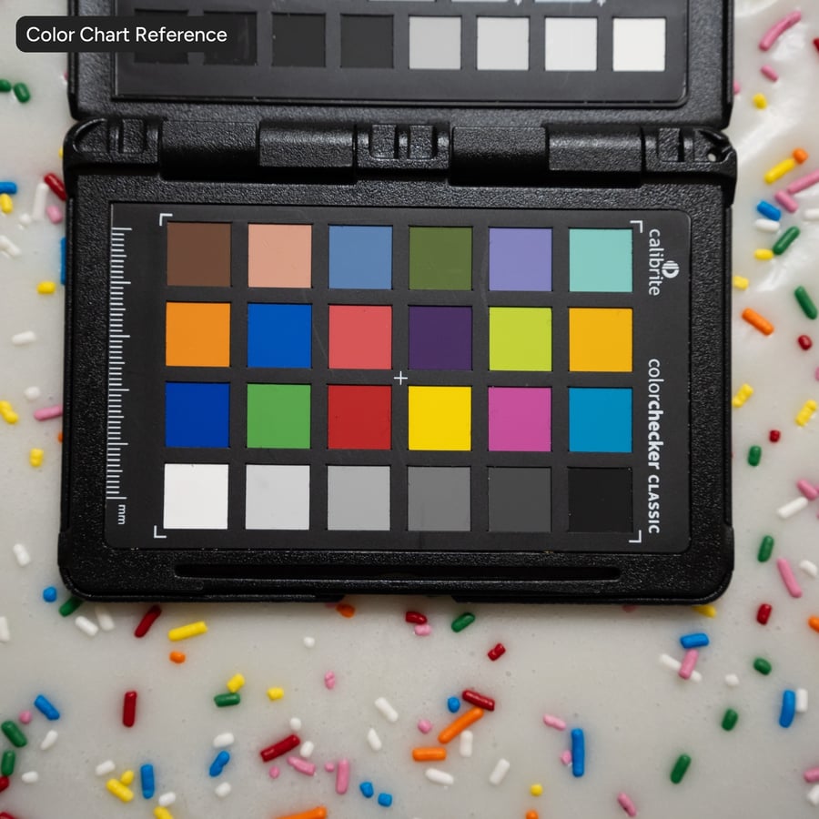 Rainbow Sprinkle Glaze Texture, Fresa