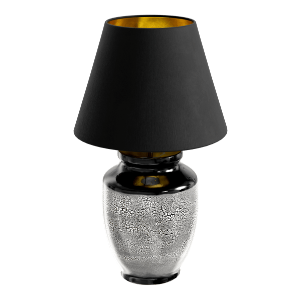 Eno Ceramic Skaro Cobble 灯罩灯模型，白色
