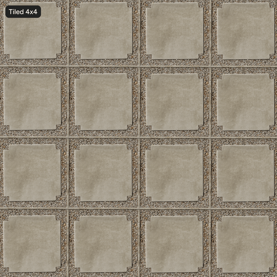 Concrete and Gravel Ground Texture