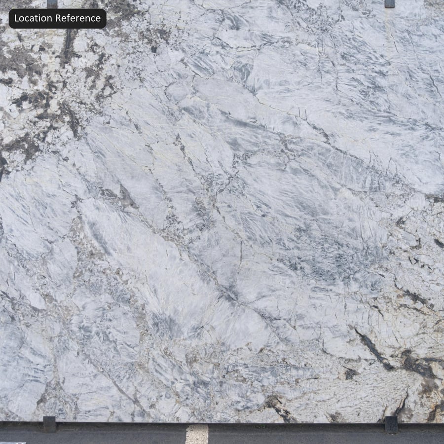 Kết cấu đá marble trắng đánh bóng