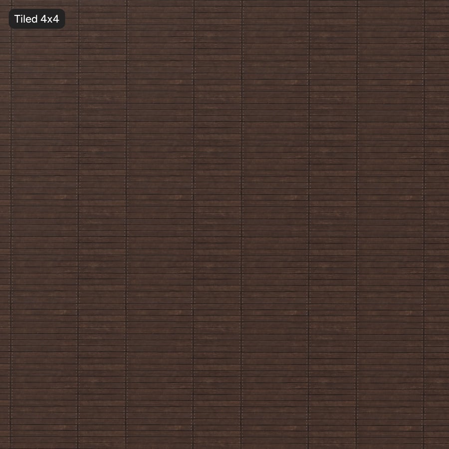 Stacked Composite Wood Board Texture, Deep Walnut