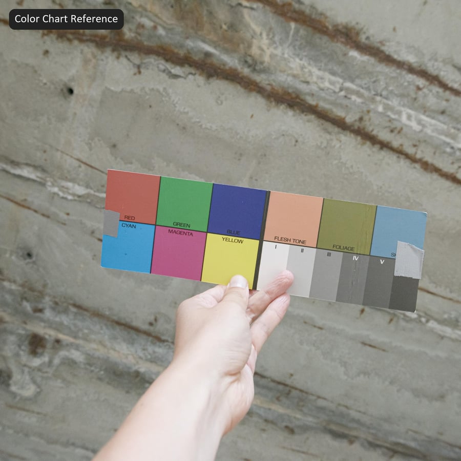 Rust on Weathered Concrete Texture