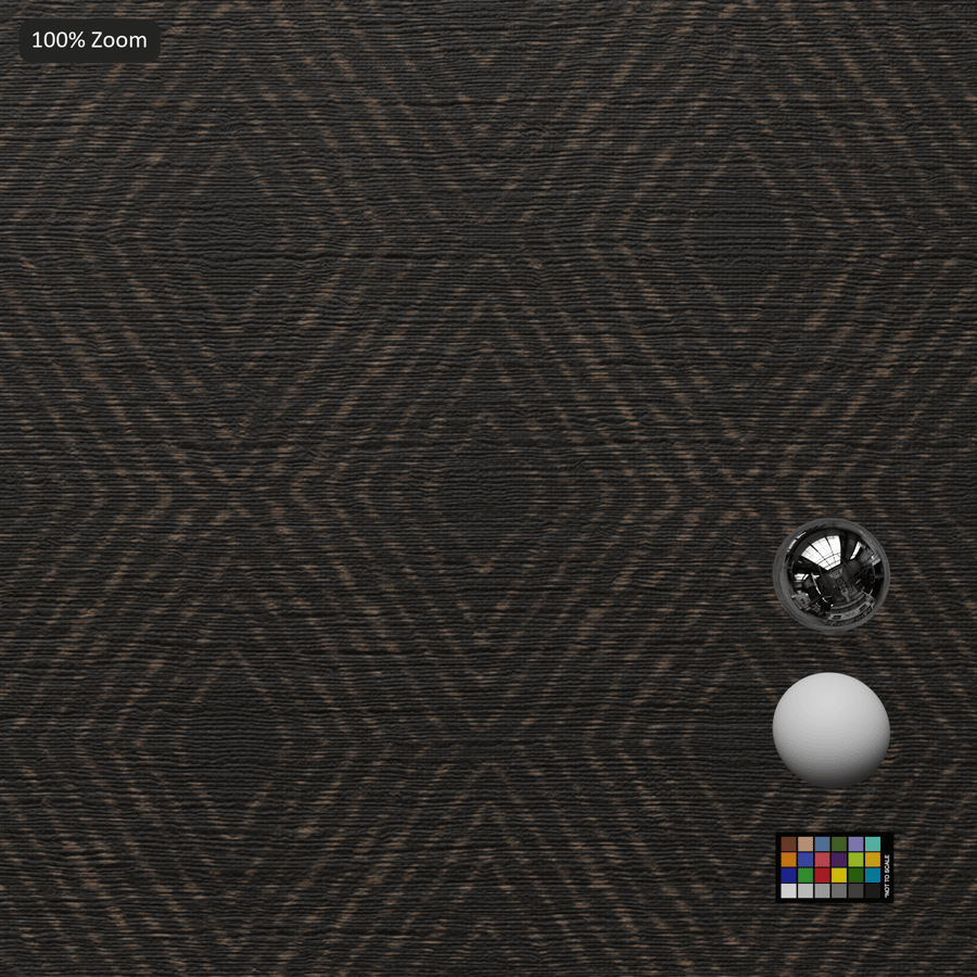 Diamond Pattern Textile Wallpaper Texture, Black and Yellow