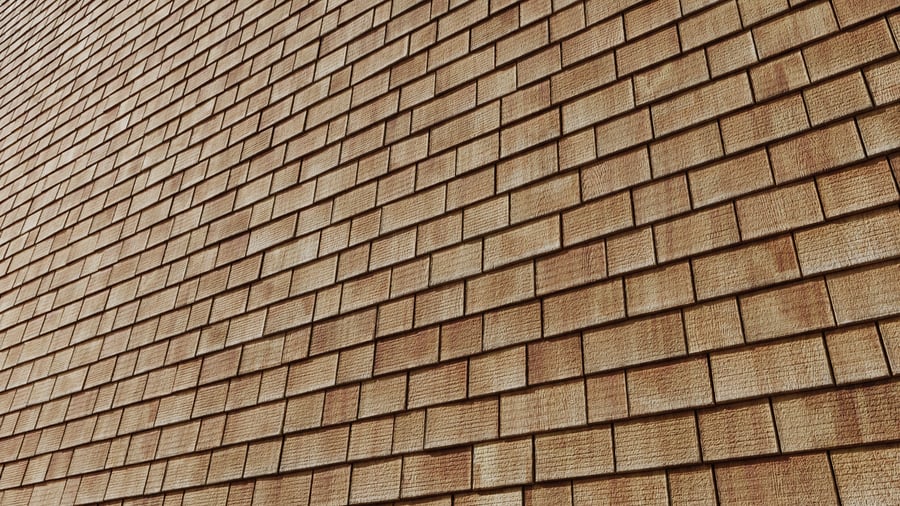Timber Roof Shingle Texture