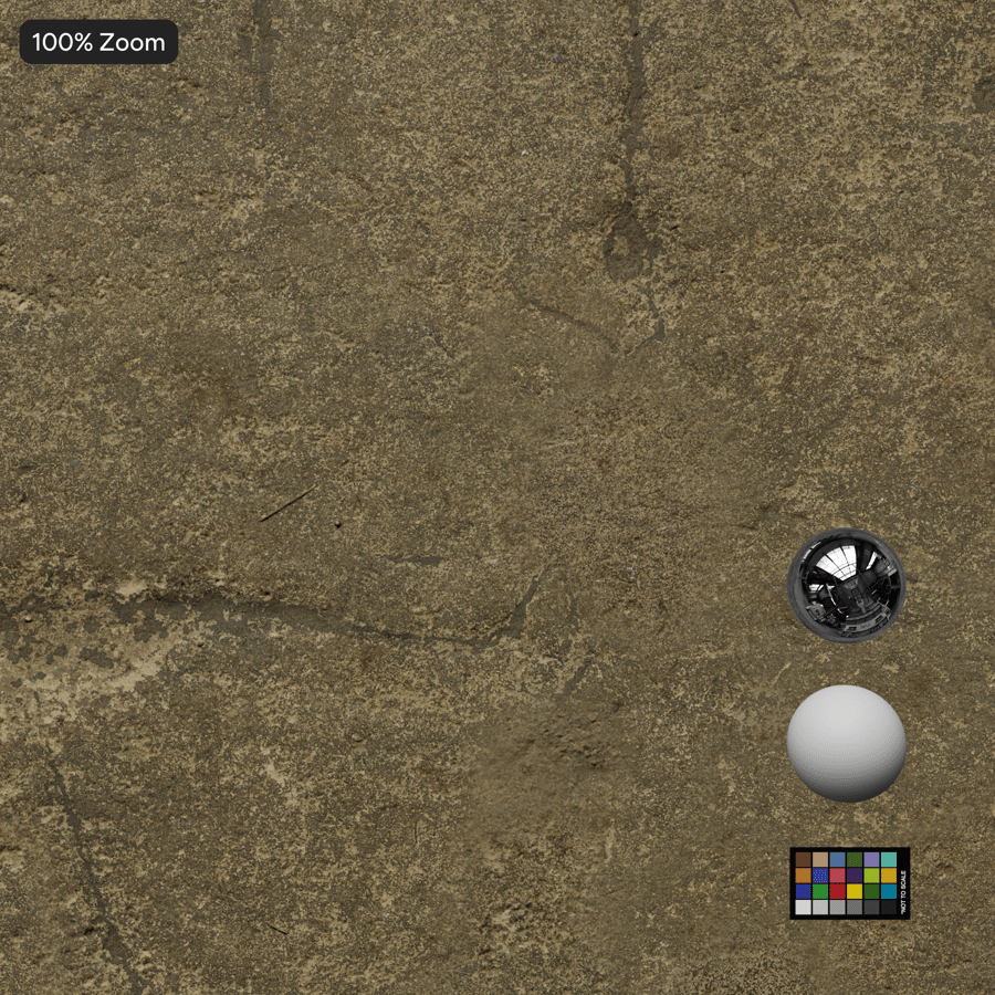 Textura de piso de concreto fosco rachado e sujo