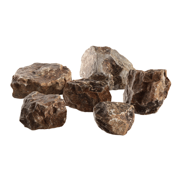 Medium Desert Sandstone Rock Models Collection