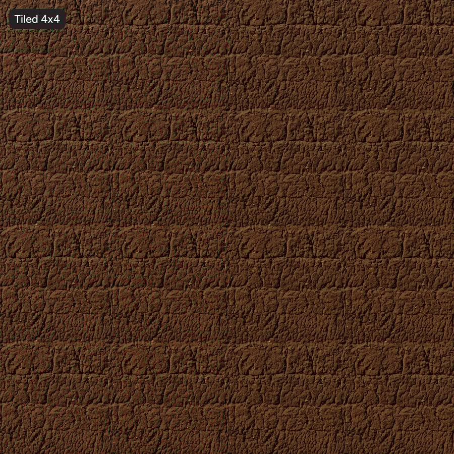 Textura de adobe com ondulações