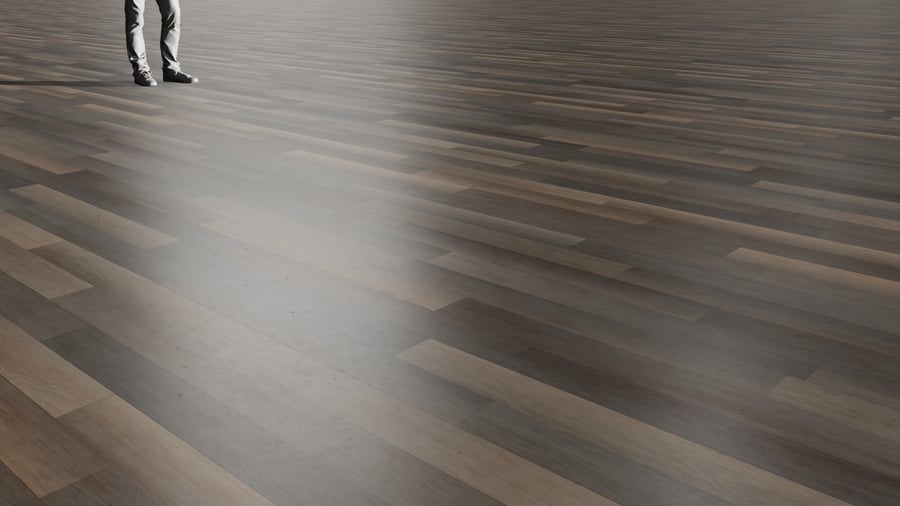 Strip Wood Flooring Texture, Cool Brown