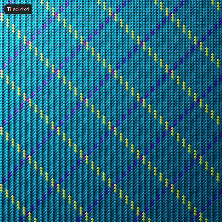 Textura de corda de escalada, azul