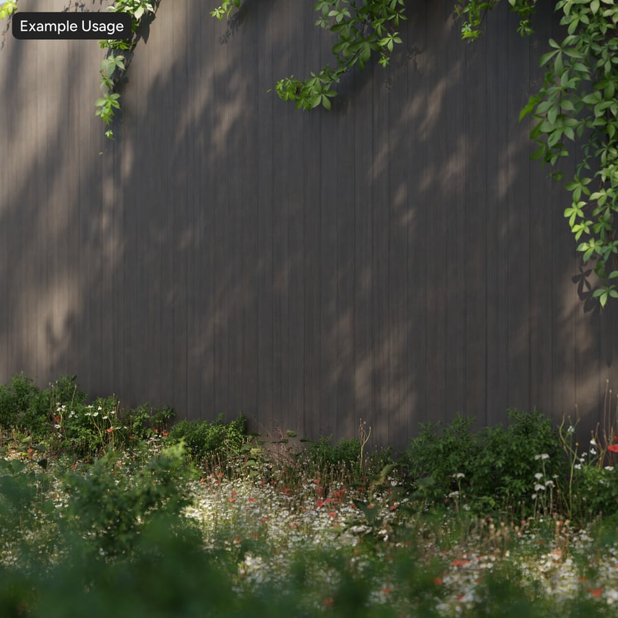 Thermal Hemlock Wood Board Texture, Galactic Gray