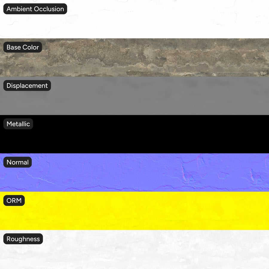 Texture de mur en plâtre moisi et altéré