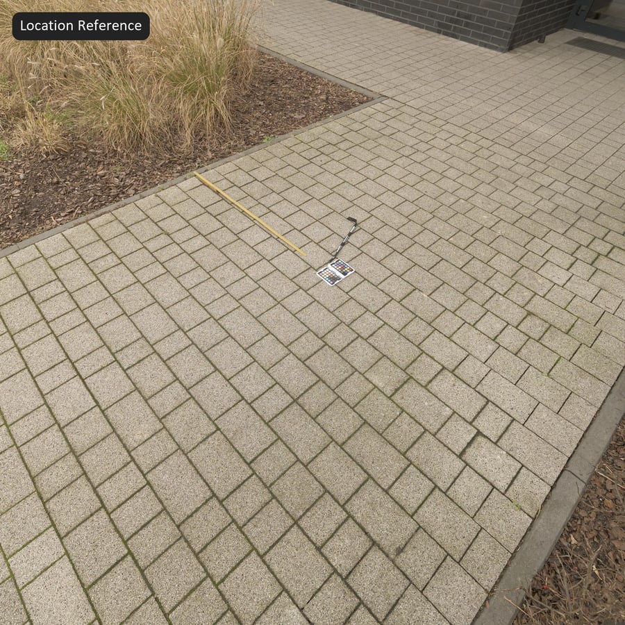 Square Aggregate Stone Paver Texture