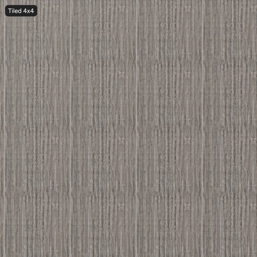 Weathered Vertical Timber Board Cladding Texture, Driftwood Grey