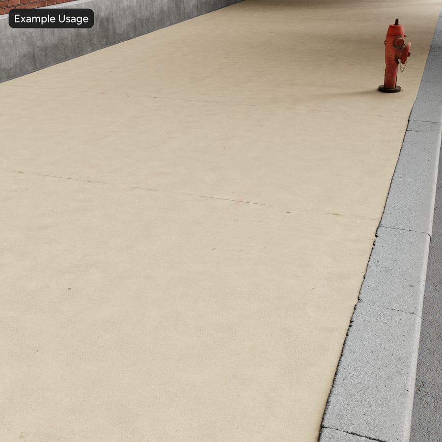 Texture pavimento in cemento consumato, beige