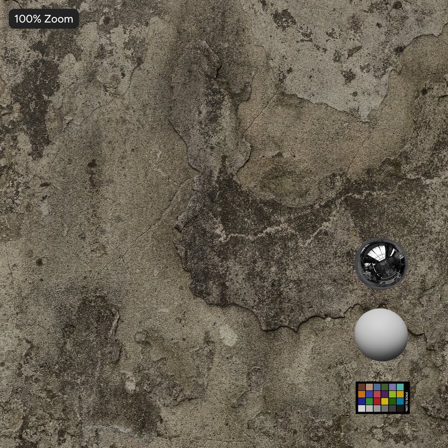 Old Moldy Plaster Wall Texture