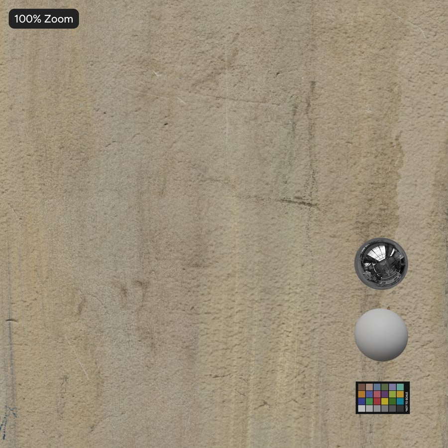 Textura de gesso antigo com infiltrações, bege deserto