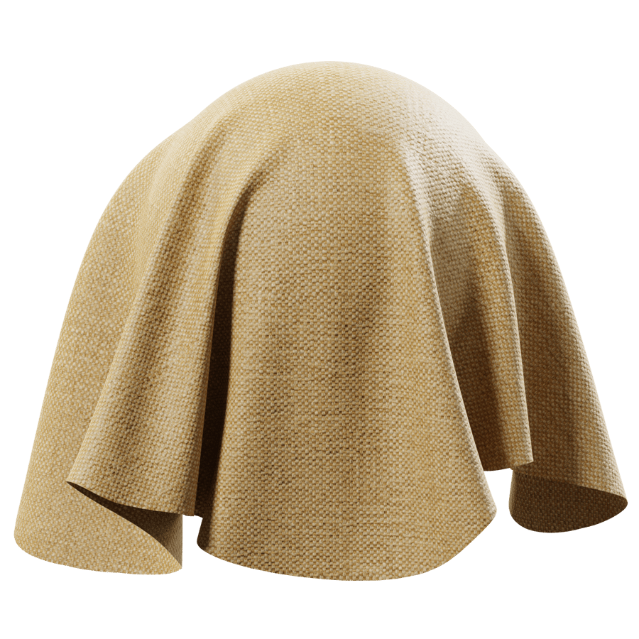 Plain Chenille Drapery Upholstery Fabric Texture, Yellow