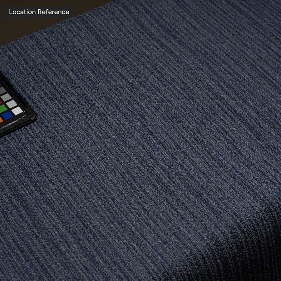 Texture tissu rayé flammé, bleu marine