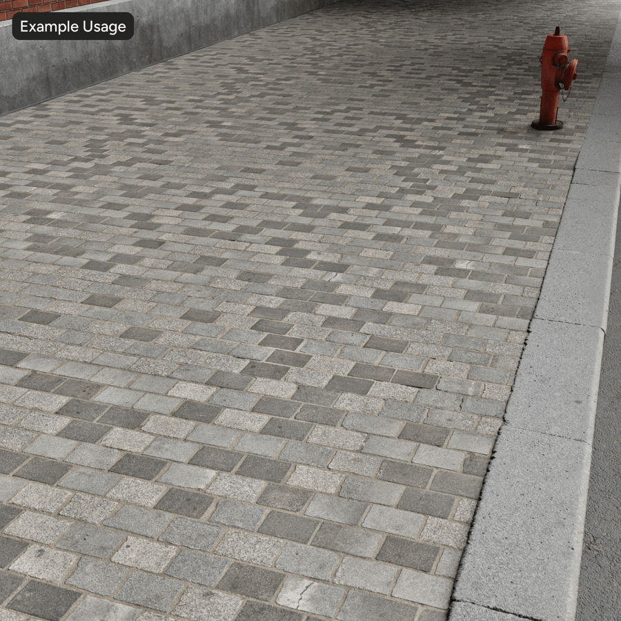 Pavimentazione di corsa usurata, grigio