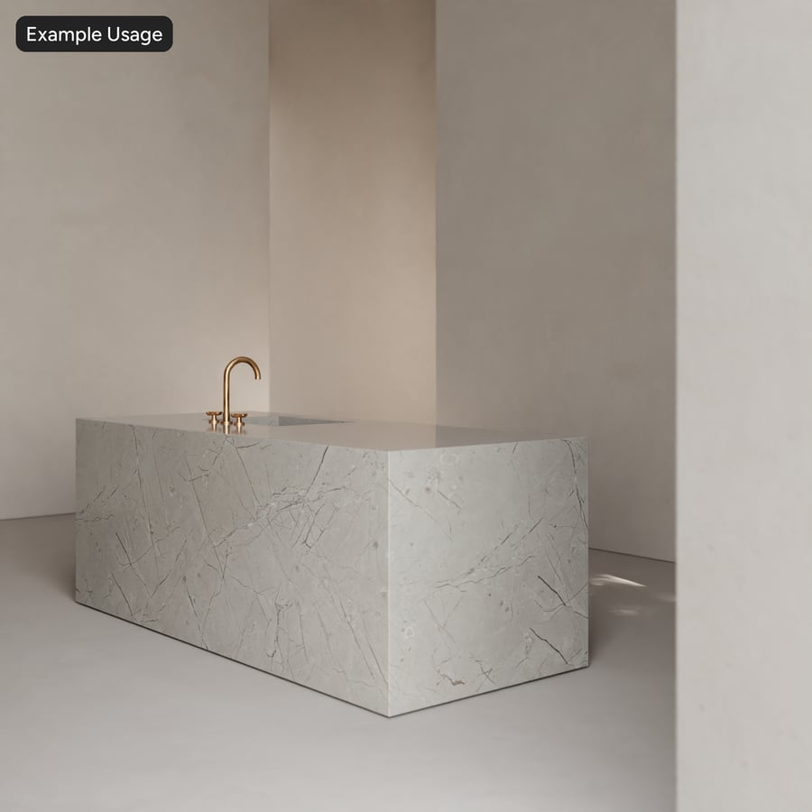 Textura de pedra de mármore polido, cinza claro