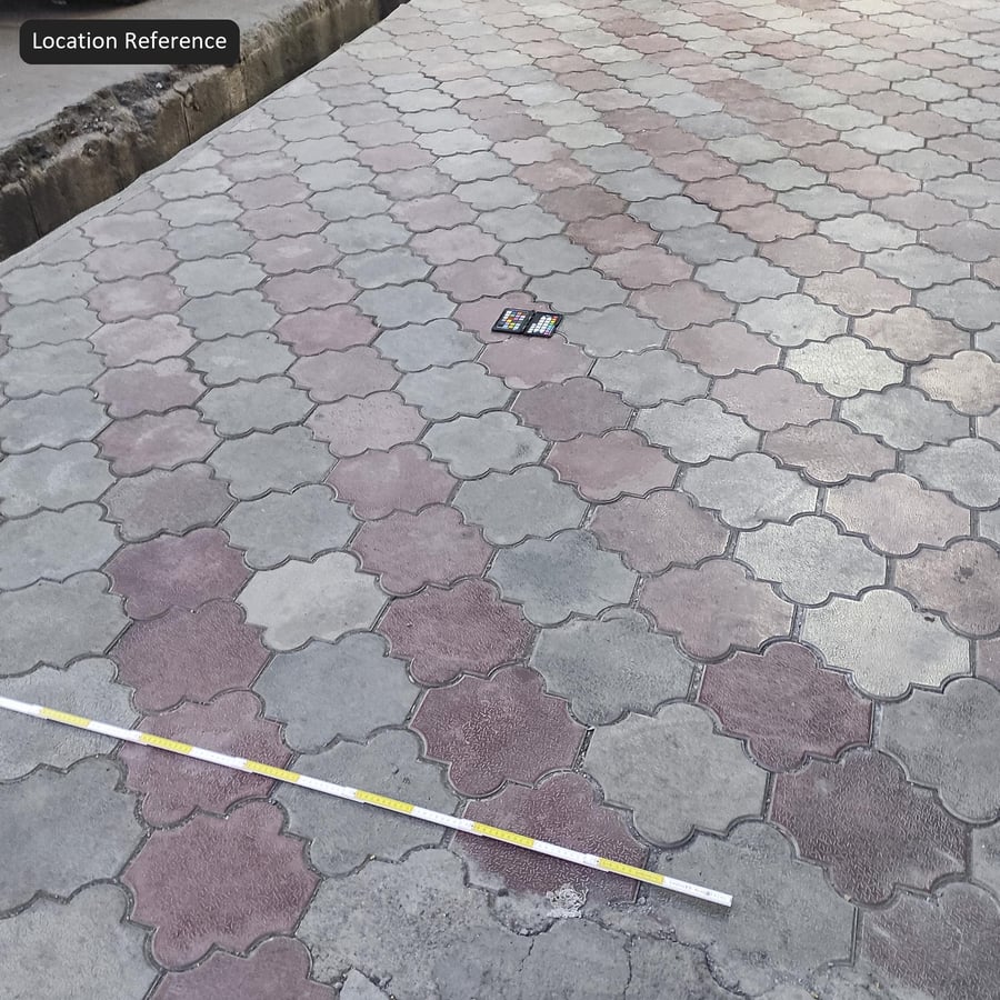 Dekorativ beläggning Textur, rutmönstrad