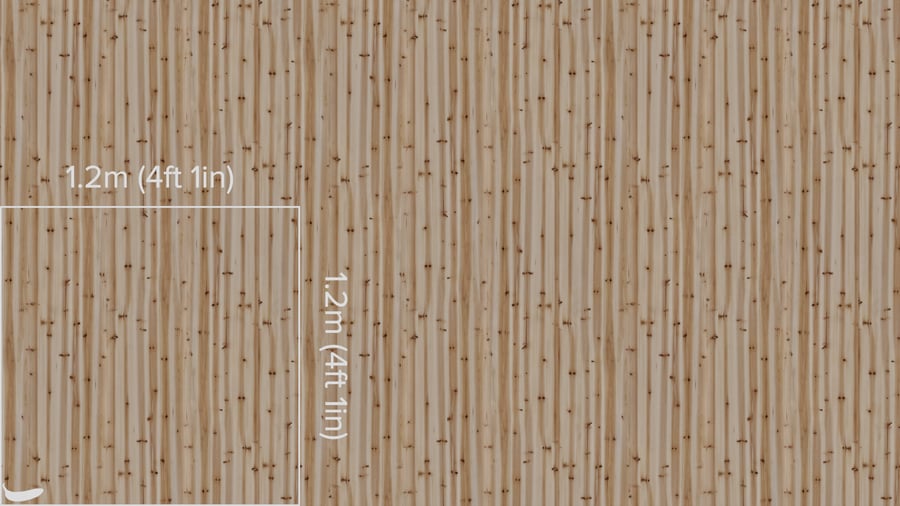 Pale Streaked Fine Wood Veneer Texture