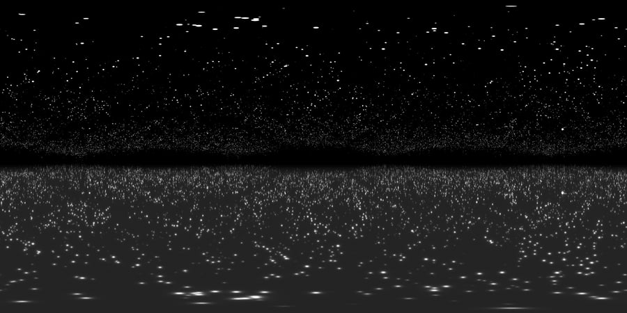 Starfield Reflections Outdoor Sky HDRI