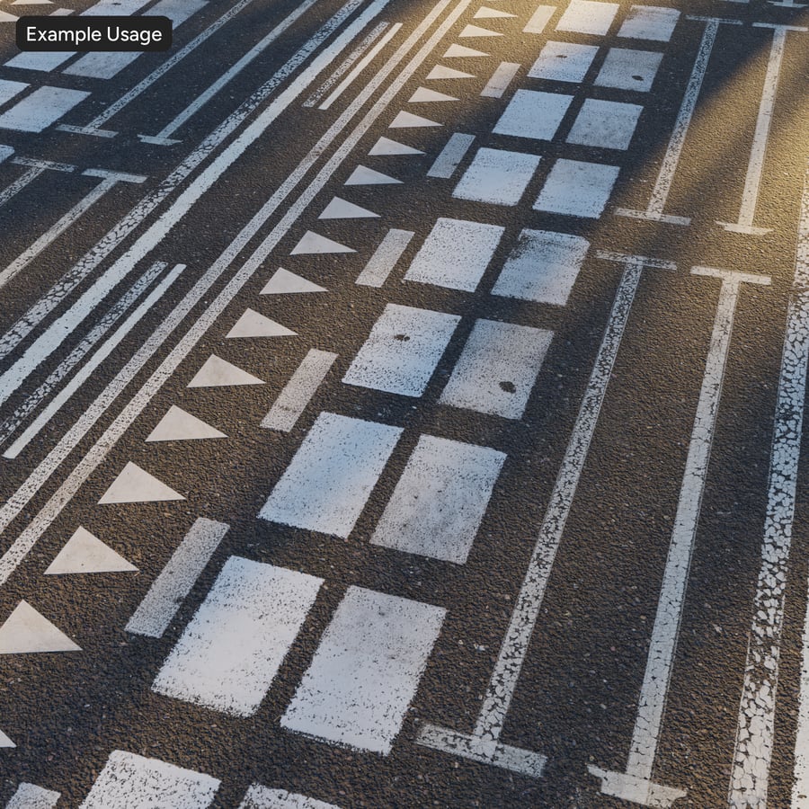 Road Markings Atlas, Black and White