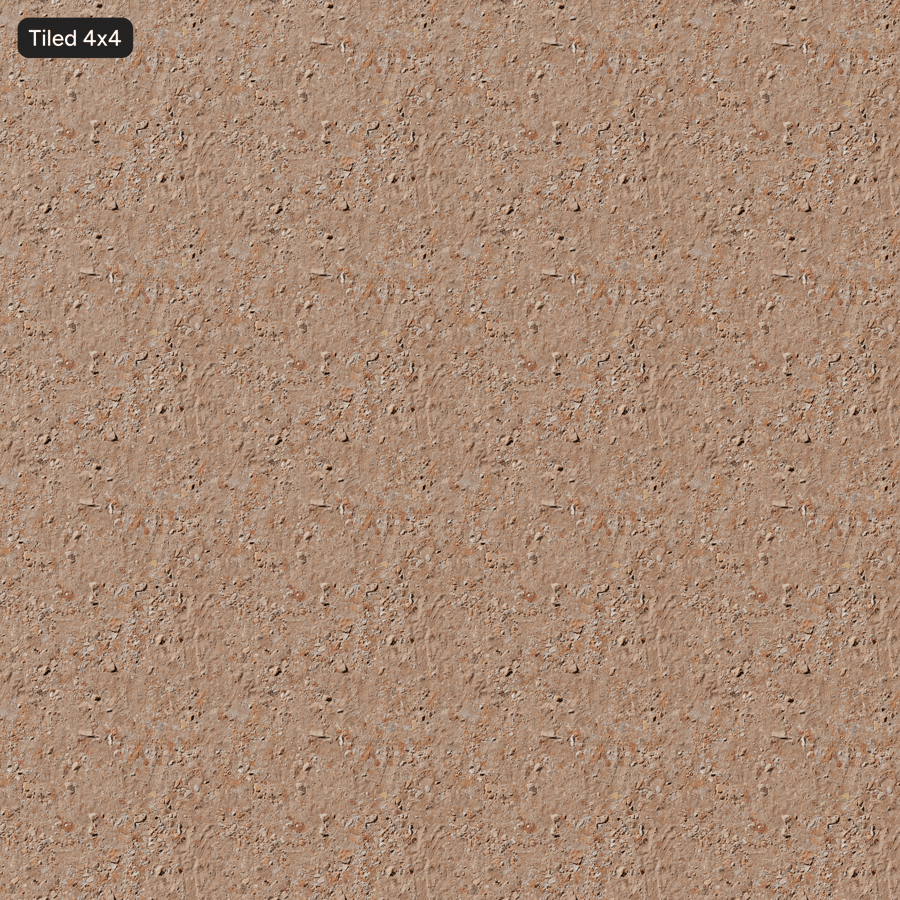 Loose Gravel and Dirt Texture