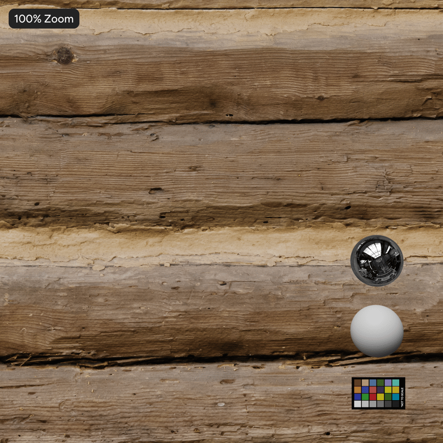 Текстура стіни сайдингу з дерев'яної колоди в сільському стилі