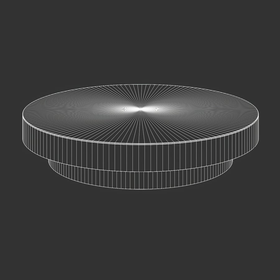 Réplica em mármore Zebrino Minotti Mesa de centro Manhattan Modelo