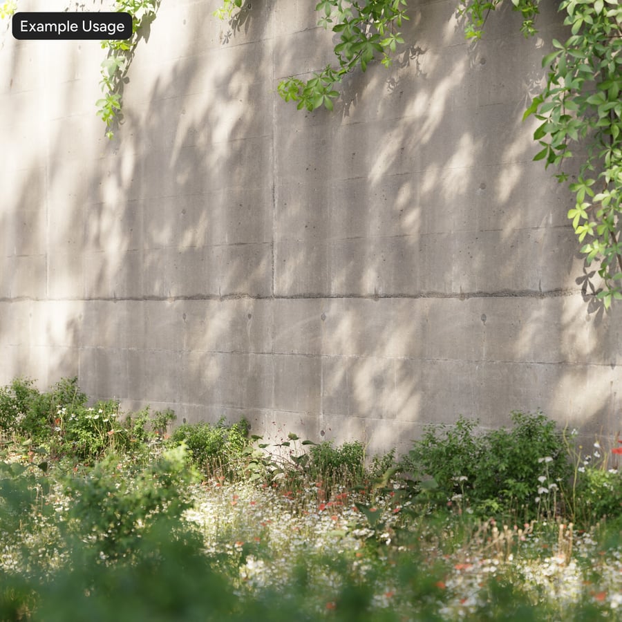 Weathered Board Form with Tie Holes Concrete Wall Texture