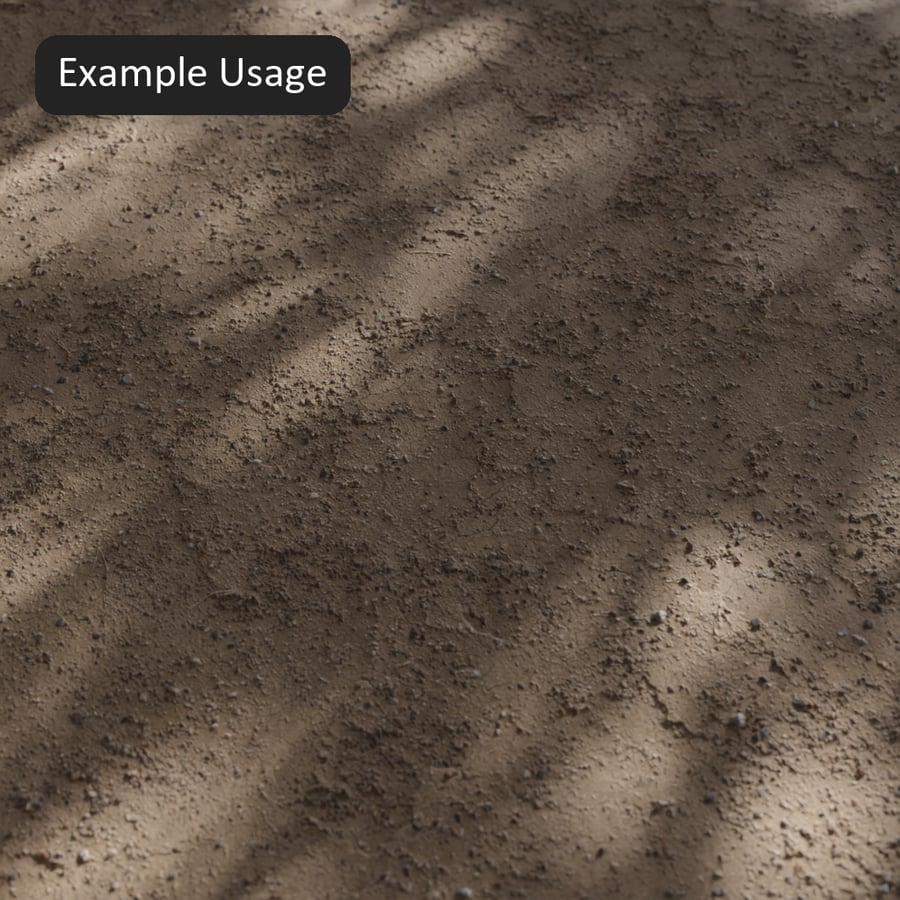 Cracked Dirt Road Texture