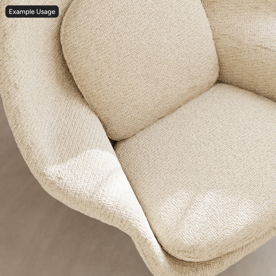 Textura de tecido bouclé com linhas bolhinhas