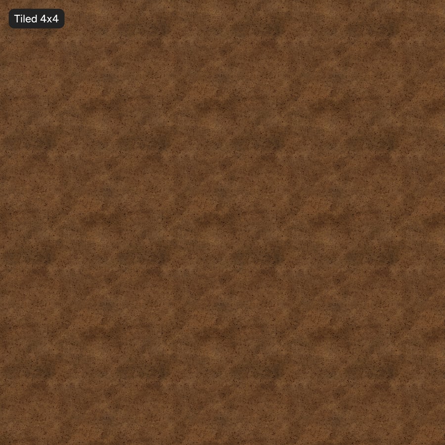 墨斑入り陶器風陶器、茶色