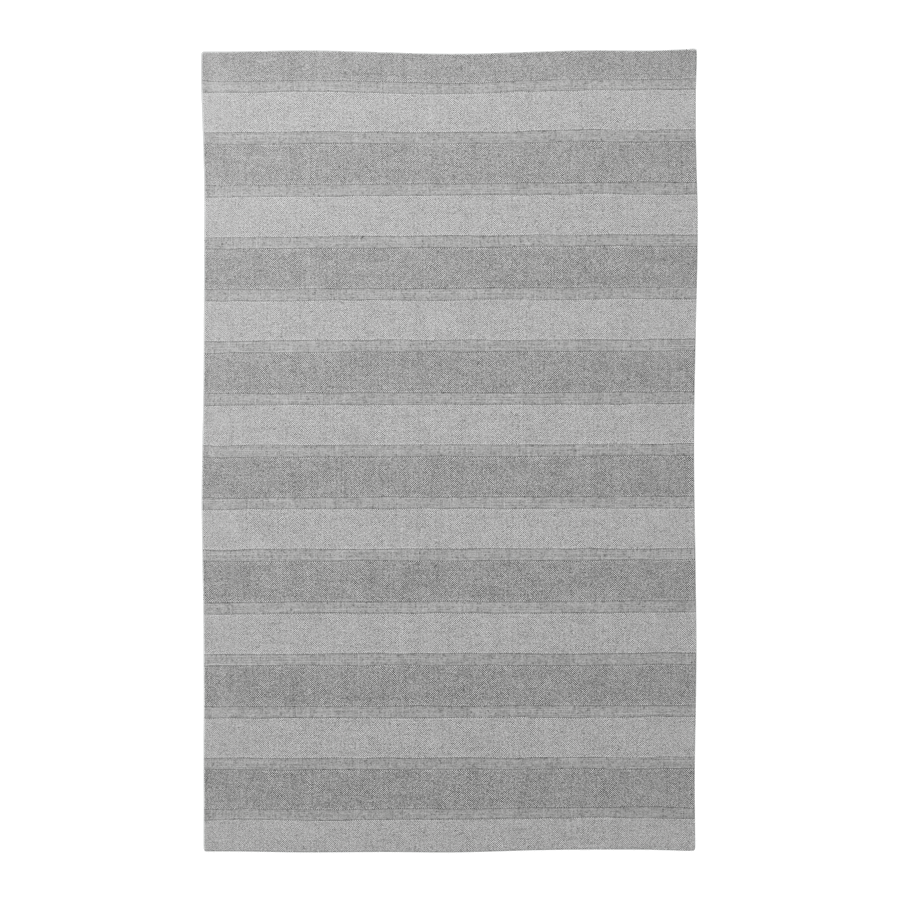 Sunset Stripe Designer Rug Model, Grey