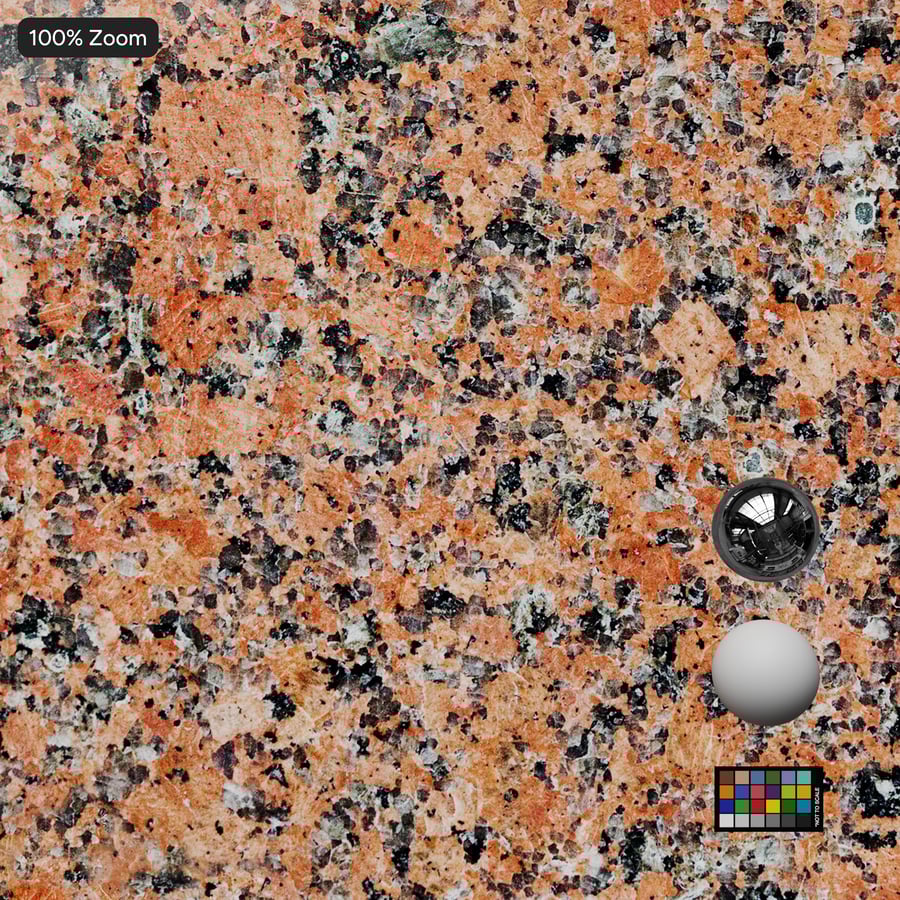 Textura de pedra de granito polido, laranja