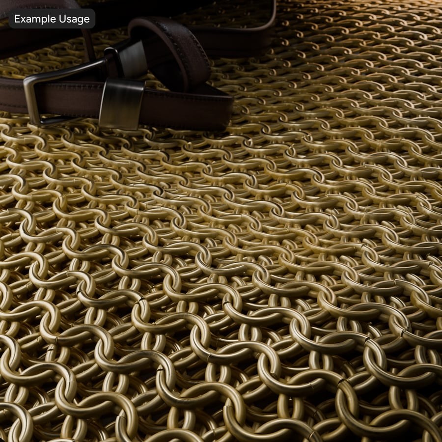Chainmail Gold Texture