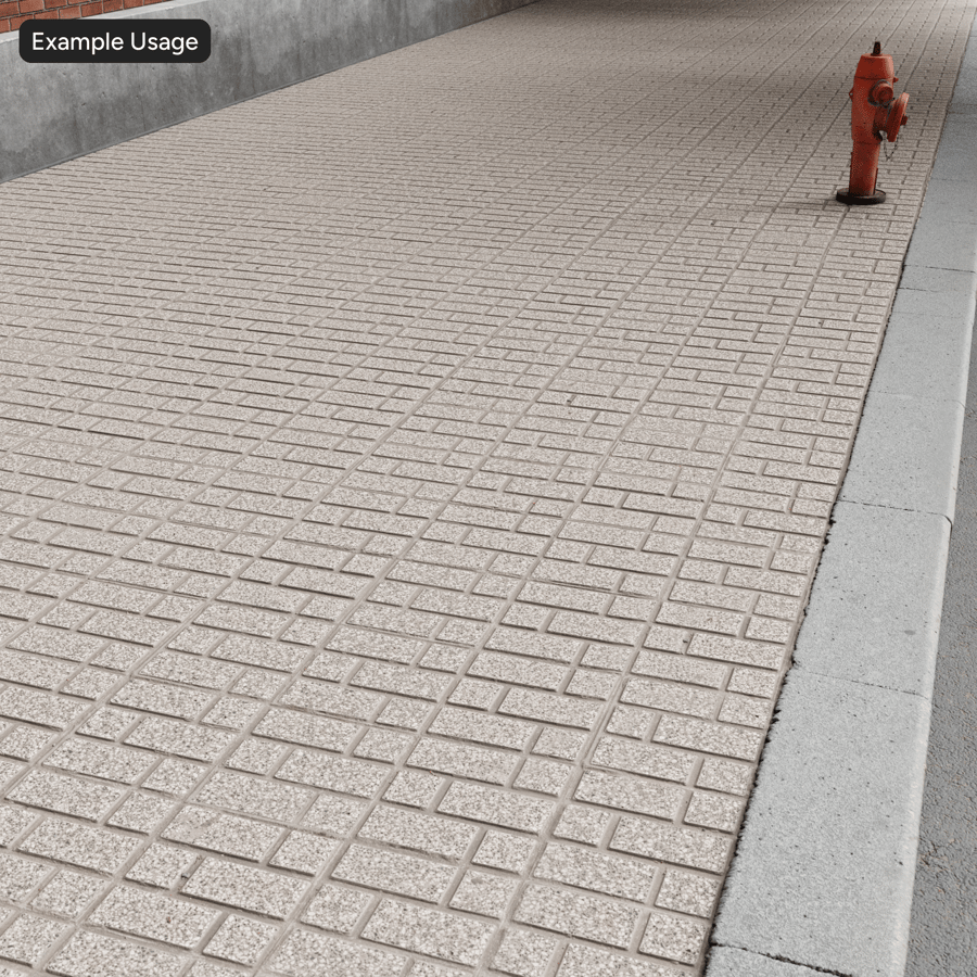 Kamenná dlažba Terrazzo, šedá
