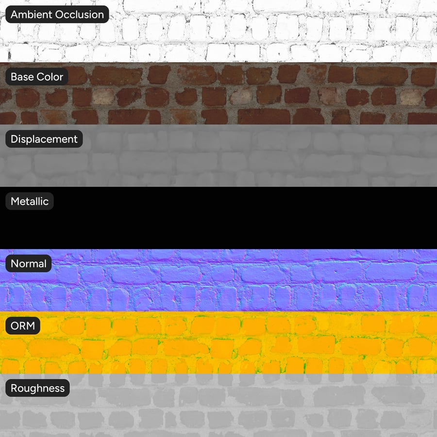 Texture tường gạch Dutch Bond tái chế