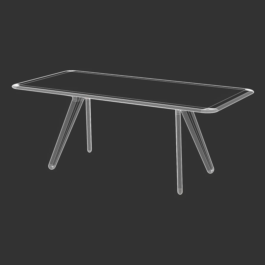 Replica Rounded Table Model, Black