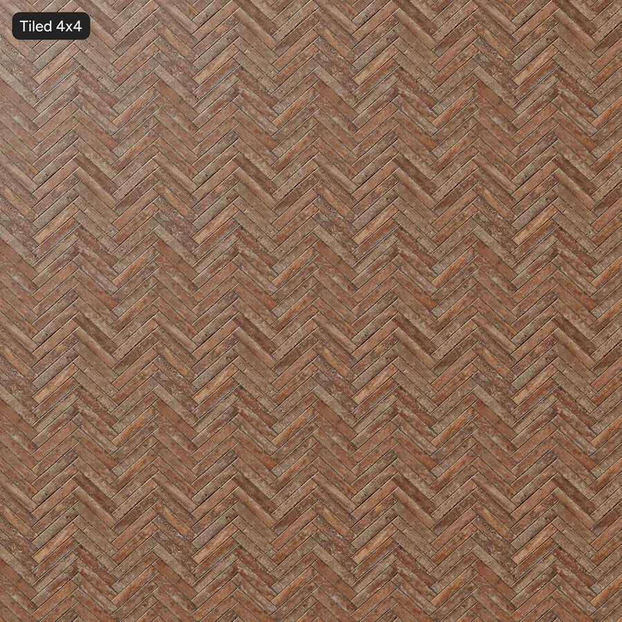 Texture de carreaux de travertin en chevrons