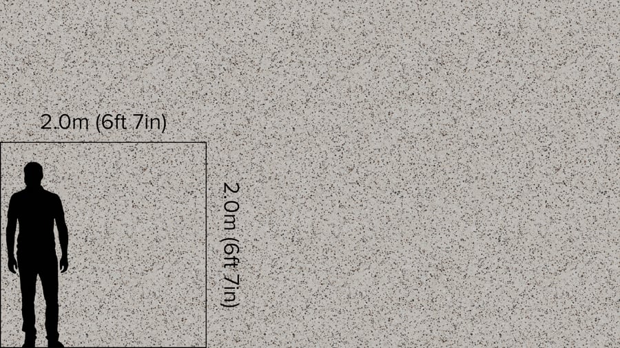 Polished Slab Venetian Terrazzo Texture, Warm Grey