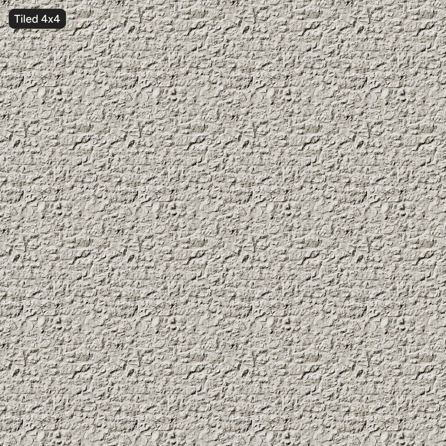 Rubble Limestone Wall Texture, Cream White