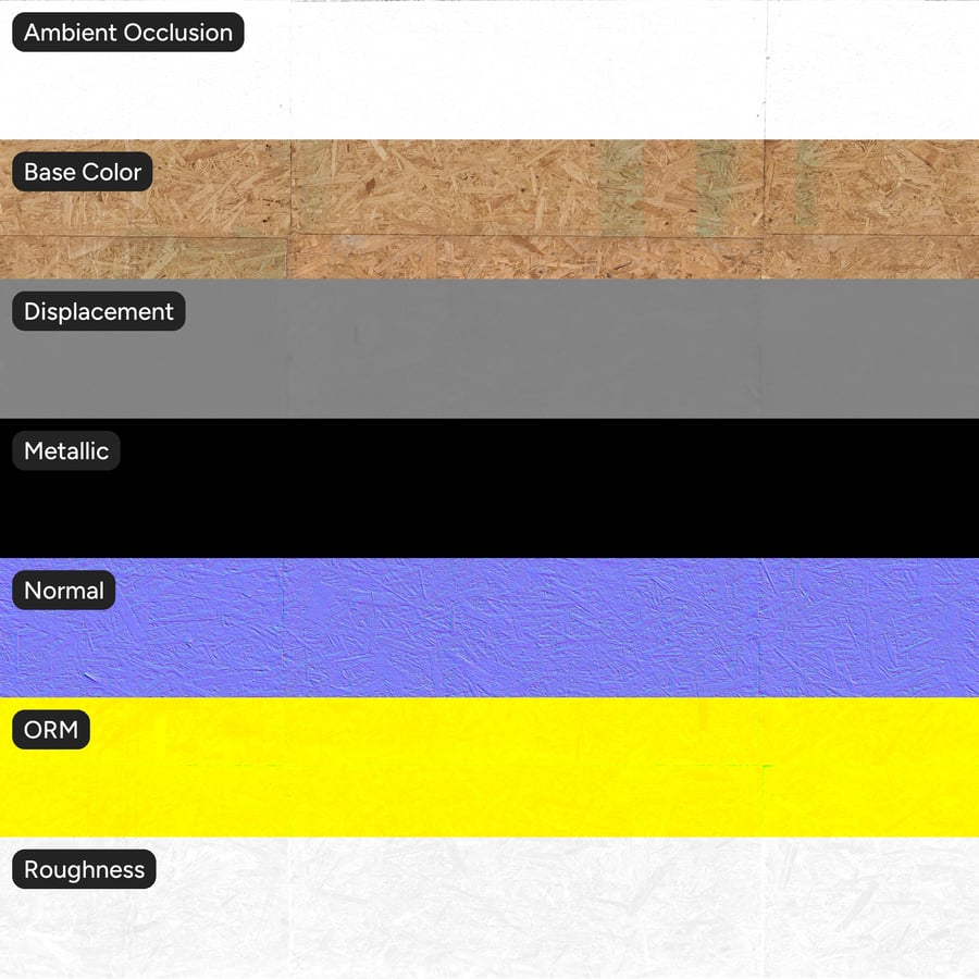 Textura de tablero de madera OSB
