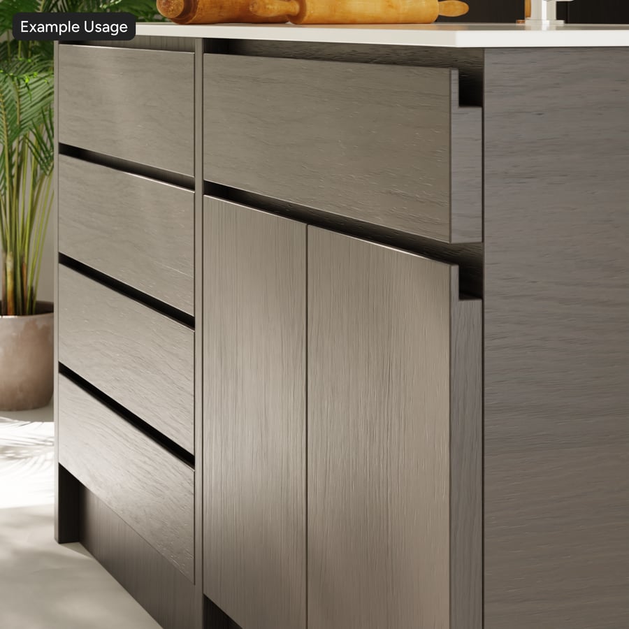 Slip Match Oscuro Wood Veneer Texture, Ebony